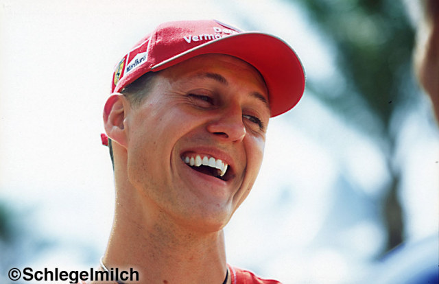 Michael Schumacher Smiling