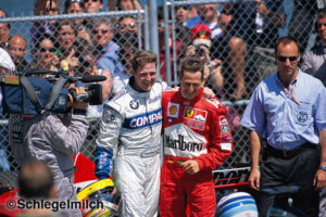 Michael Schumacher with brother Ralf