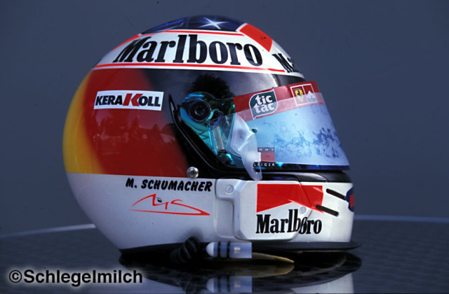 Michael Schumacher Early Helmet