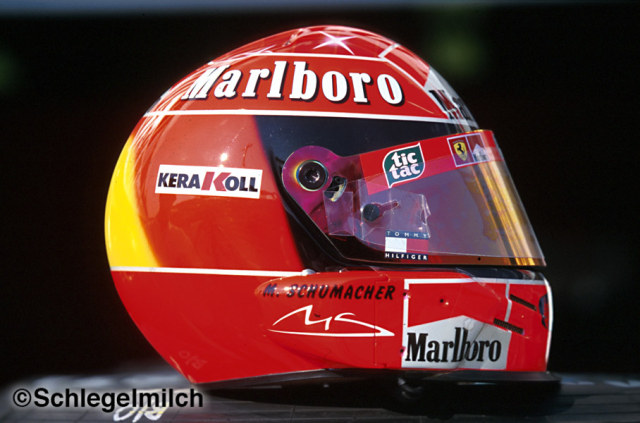 Michael Schumacher's Late Helmet