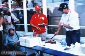 Ralf Schumacher birthday cake