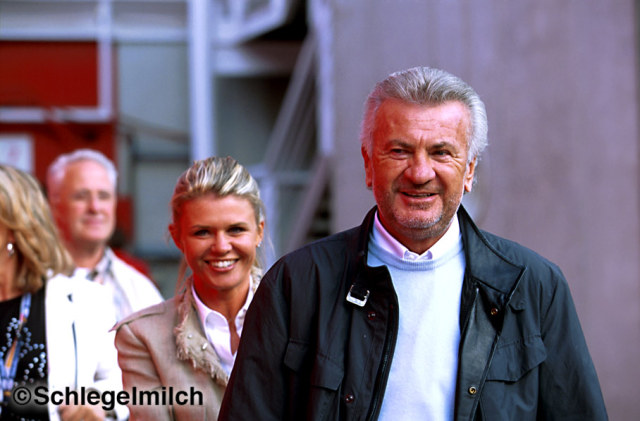 Willi Weber and Corinna Schumacher