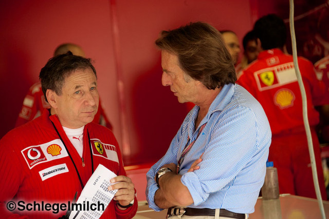 Jean Todt and Luca di Montezemolo